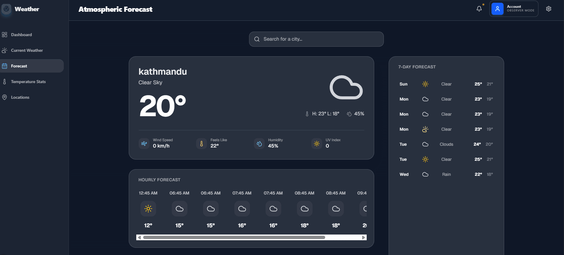 Weather Dashboard